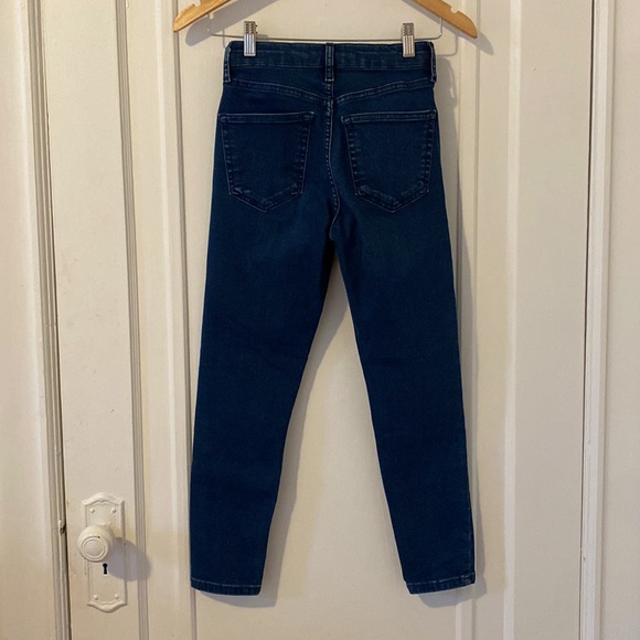 Topshop Moto Petite Jamie jeans (blue) - Picture 2 of 2